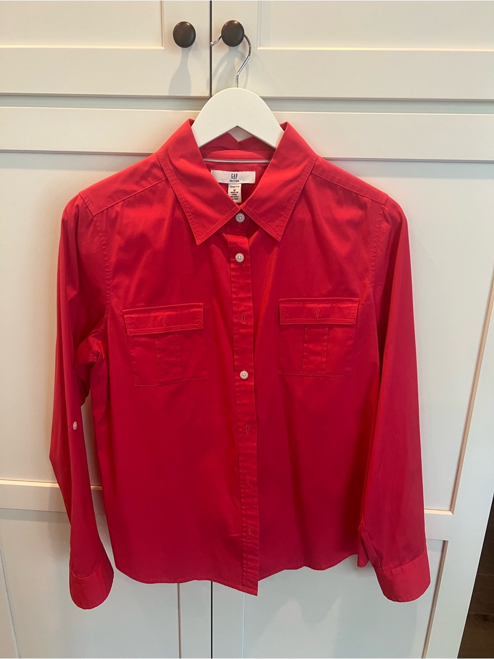 Classic Gap Women’s Long-Sleeve/Roll-Up Sleeve Shirt